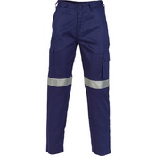 Lightweight  Cotton Cargo Pants with 3M R/Tape