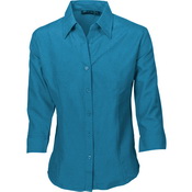 Ladies Cool Breathe Shirt 3/4 Teal 10